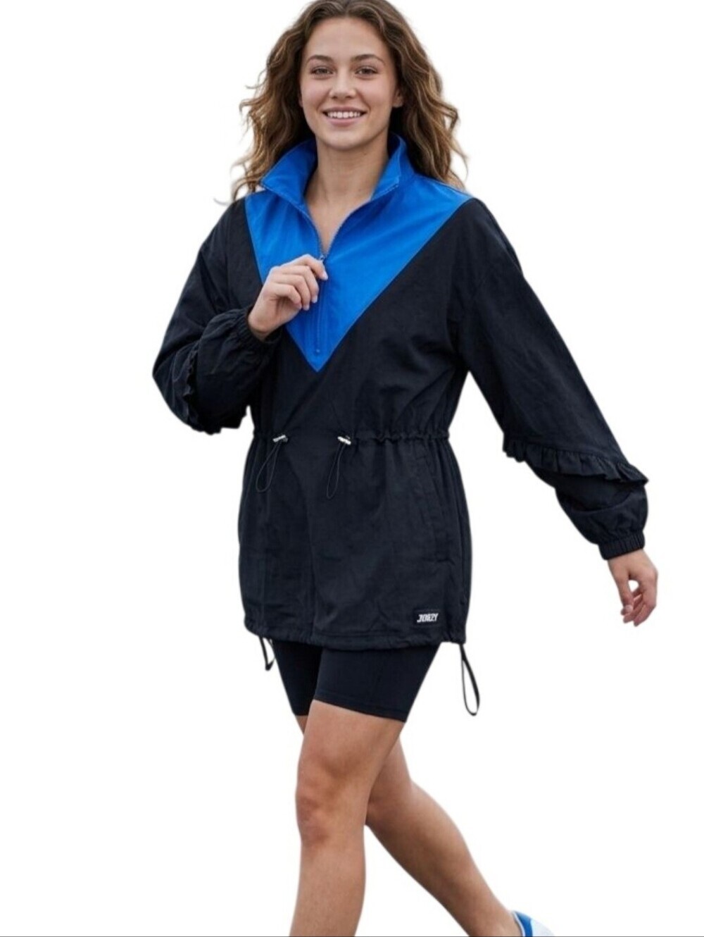 Juicy Couture Vintage New Colorblock Windbreaker Dress Unique Rare Size XS